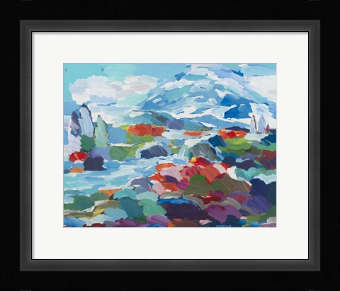 Framed Conceptual Color Print