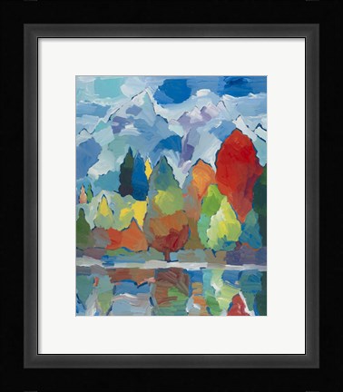 Framed Teton Tribute Print