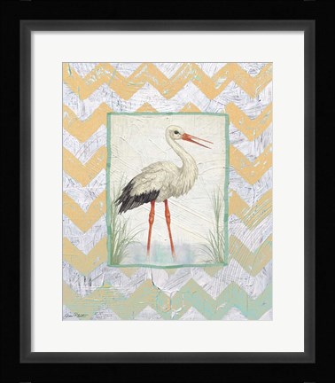Framed Crane Print