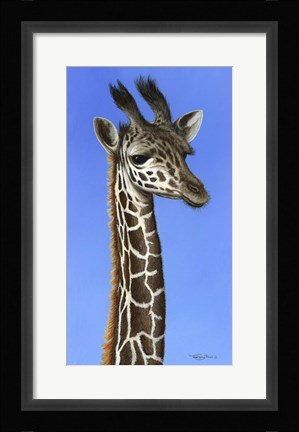 Framed Masai Youth Print