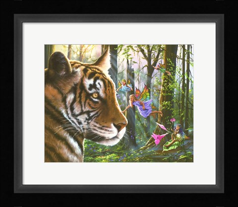 Framed Fearless Fairies Print