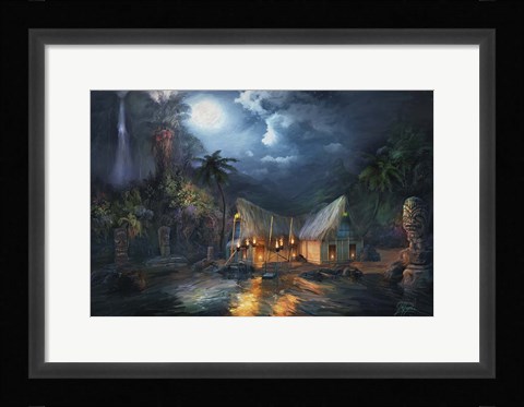 Framed Endeavor To Paradise Print