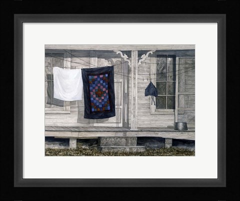 Framed Contrast of Values Print