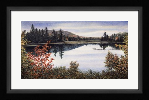 Framed Atunmnrondack Print