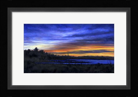 Framed Blue Ribbon Print