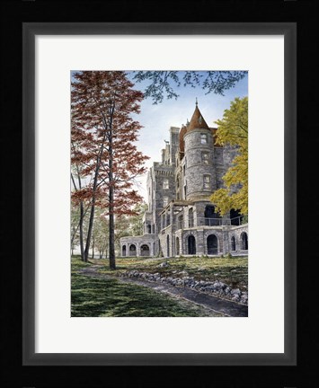 Framed Boldt Castle Print