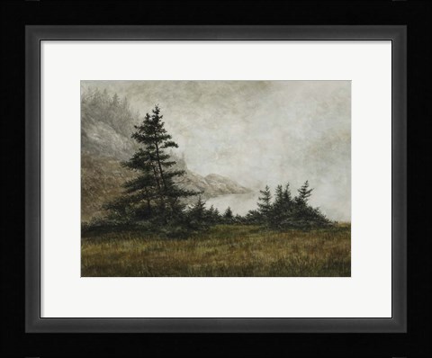 Framed By the Sea Print