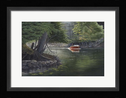 Framed Comming through the Rift Print