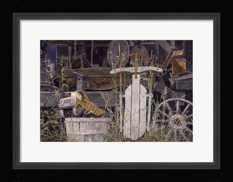 Framed Country Sunday Mornings Print