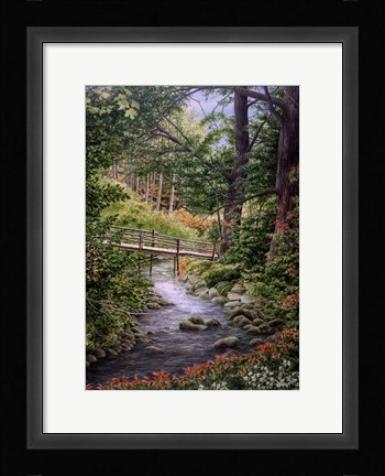 Framed Crossings Print