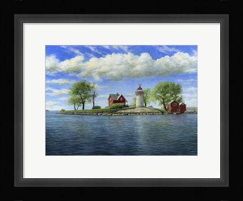 Framed Crossover Light Print