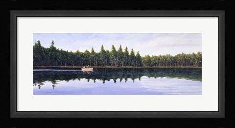 Framed Days Adrift Like Clouds Print