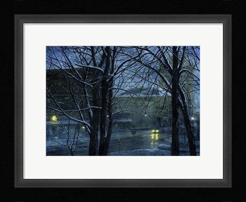 Framed December Print