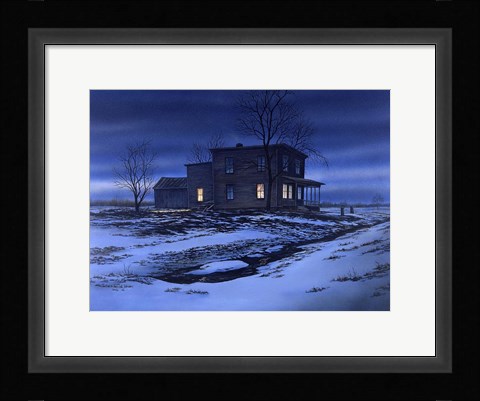 Framed Deep in December Print