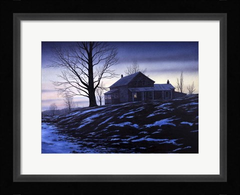 Framed Early Morning Light Print