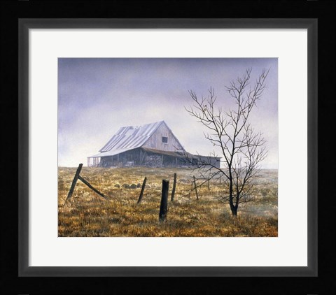 Framed Ground Fog Print