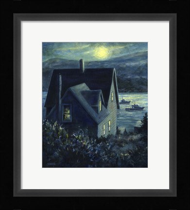 Framed Manana Moon Print