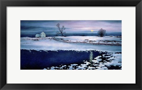 Framed Moonrise Symphony Print