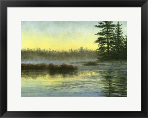 Framed Morning Burnoff Print