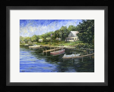 Framed Near the Cut Print