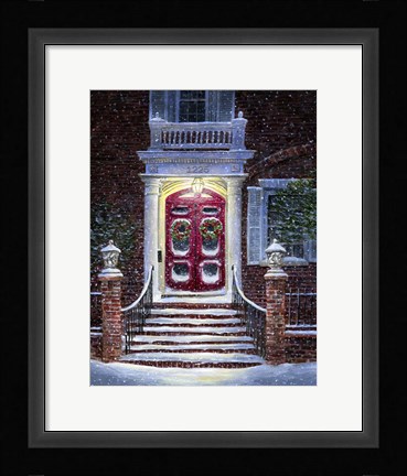 Framed Silent Night 1225 Print