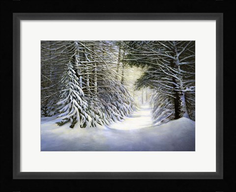 Framed Winter Song Print