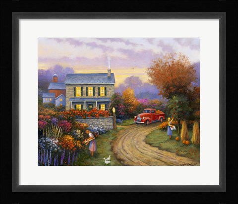 Framed Fall Harvest Print