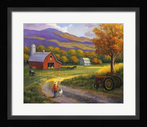 Framed Journey Home Print