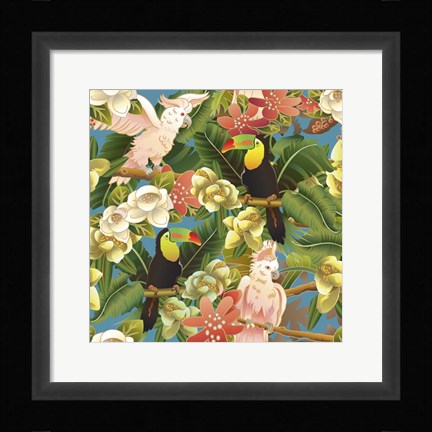 Framed Rainforest Life Print