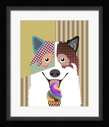 Framed Bangkaew Dog Print