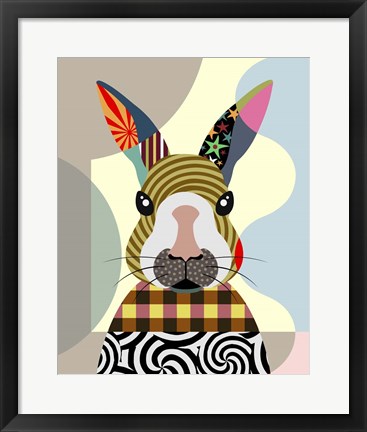 Framed Sexy Bunny Print