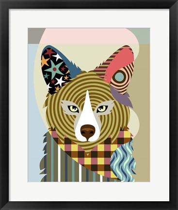 Framed Sly as a Fox Print