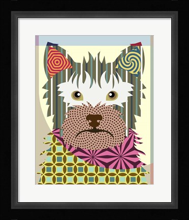 Framed Australian Terrier Print