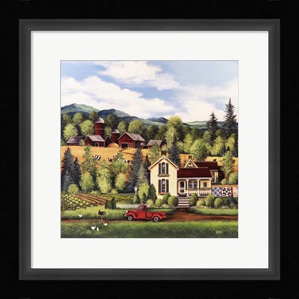 Framed Farm Print