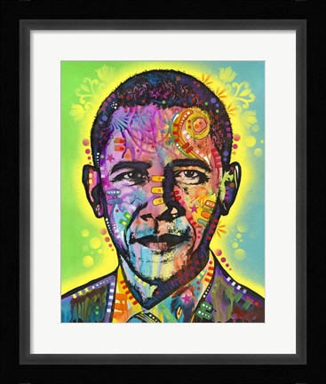 Framed Obama Print
