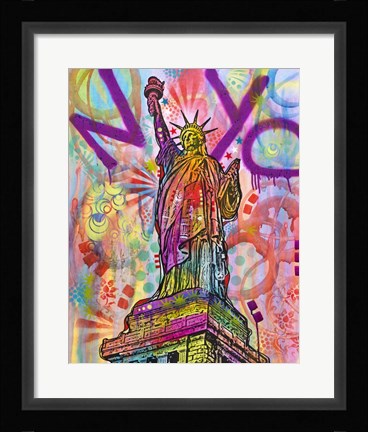 Framed Liberty Print
