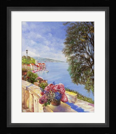 Framed From the Balcony Print