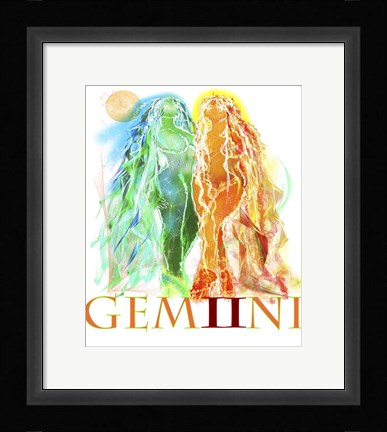 Framed Gemini Print