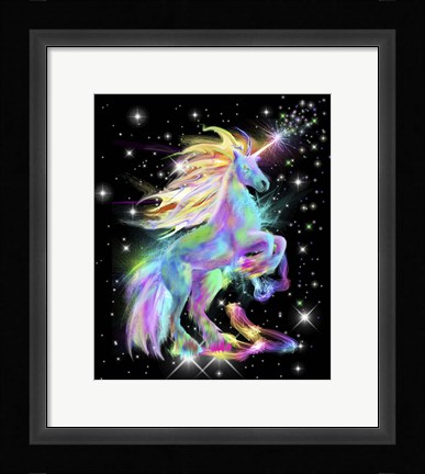 Framed Unicorn Print