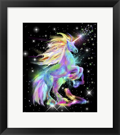 Framed Unicorn Print