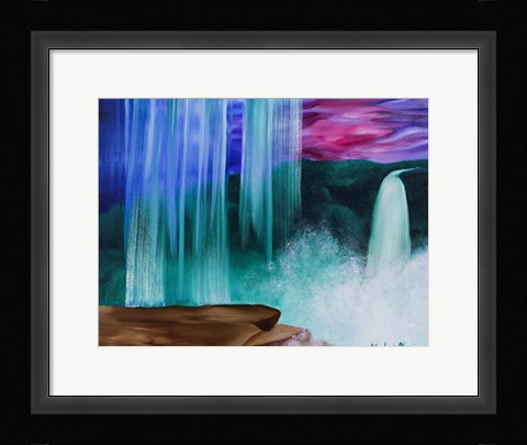 Framed Waterfall Print