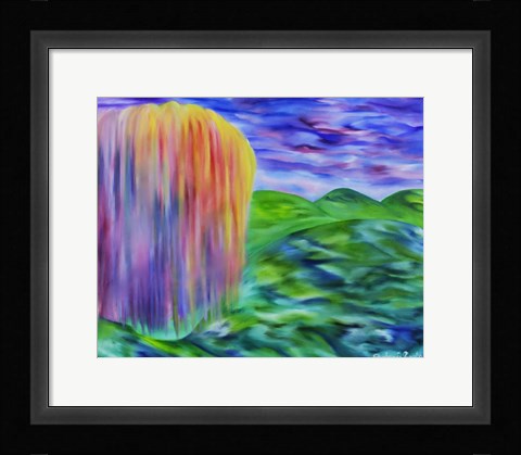 Framed Willow Tree Print