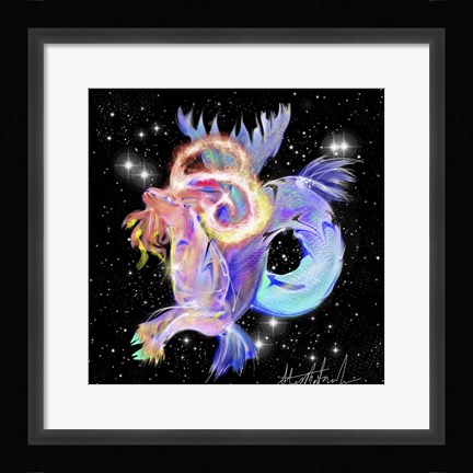 Framed Capricorn Print
