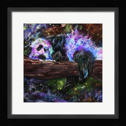 Framed Panda Lust Print