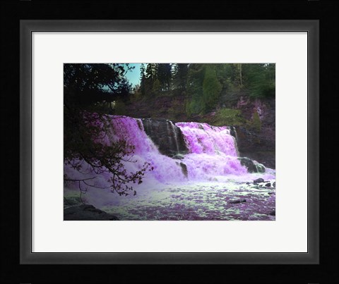 Framed Waterfall 2 Print