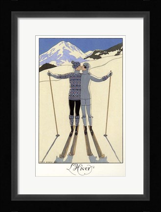 Framed Barbier 3 Print