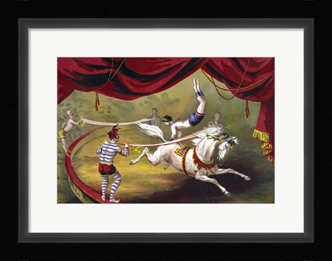 Framed Circus 13 Print