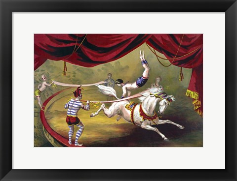 Framed Circus 13 Print