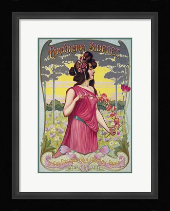 Framed Parfumerie Sidenet Print