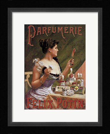 Framed Parfumerie Felix Potin Print